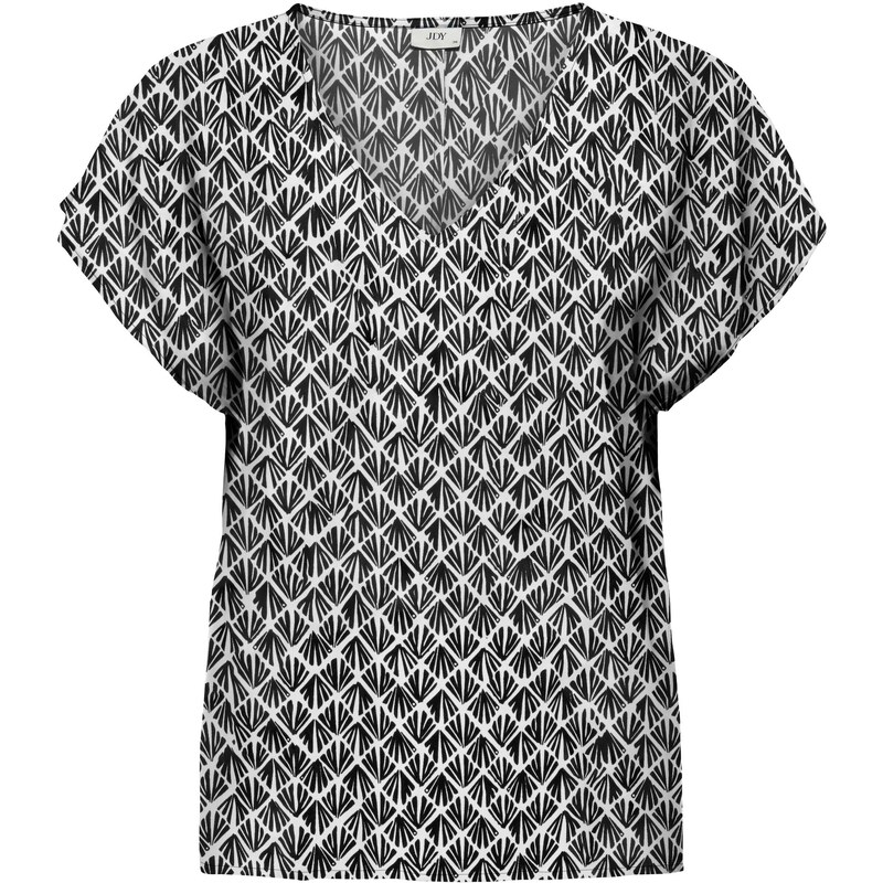 JDY Blúzka JDYSTARR čierna / biela 63940872
