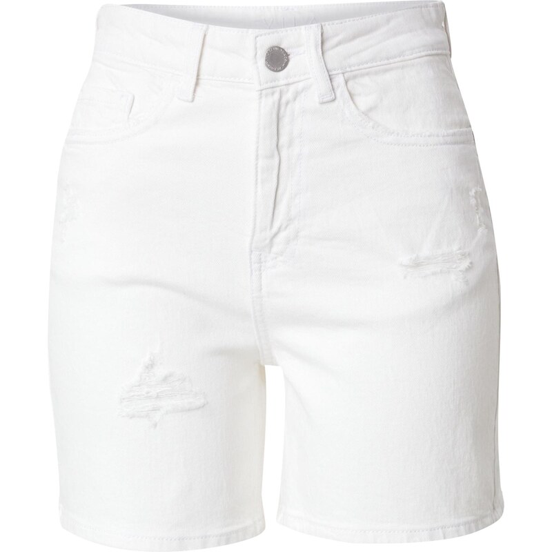 VILA Džínsy VIJAF biela 64063223