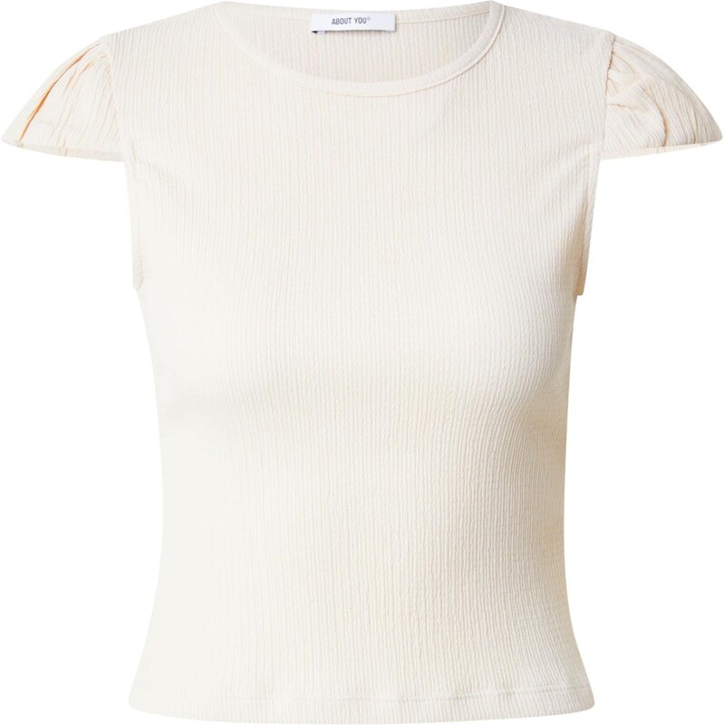 ABOUT YOU Tričko Melody krémová 65880130