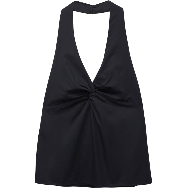 Pull&Bear Top tmavomodrá 65880057