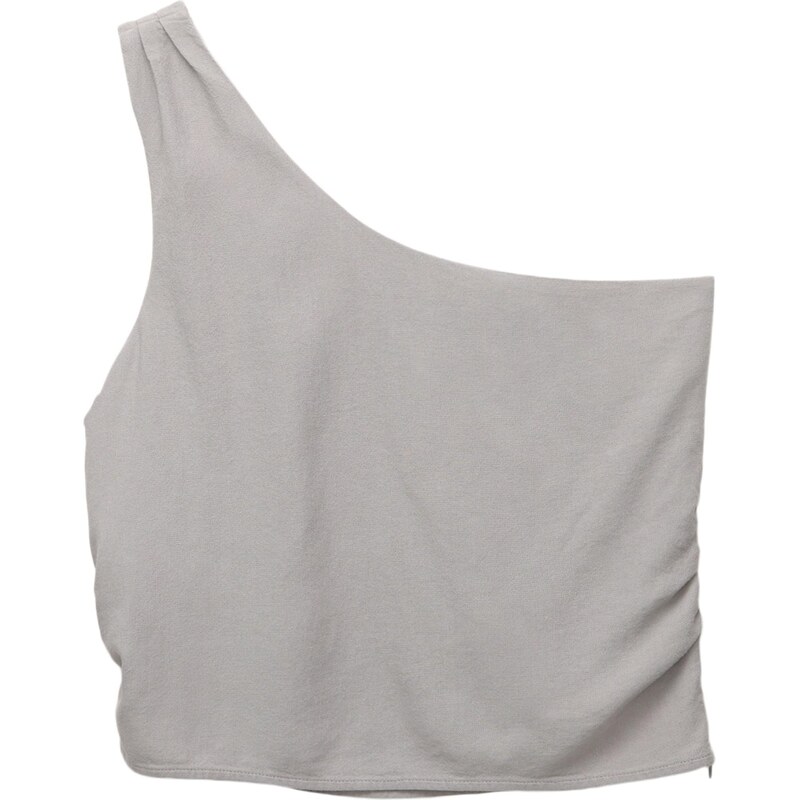 Pull&Bear Top sivá 65880106