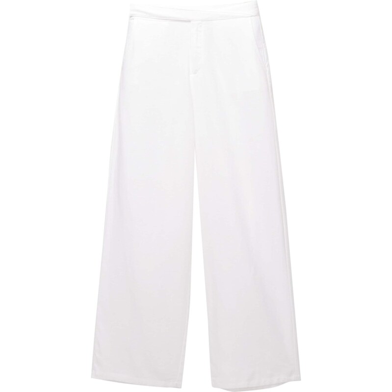 Pull&Bear Nohavice biela 65880104