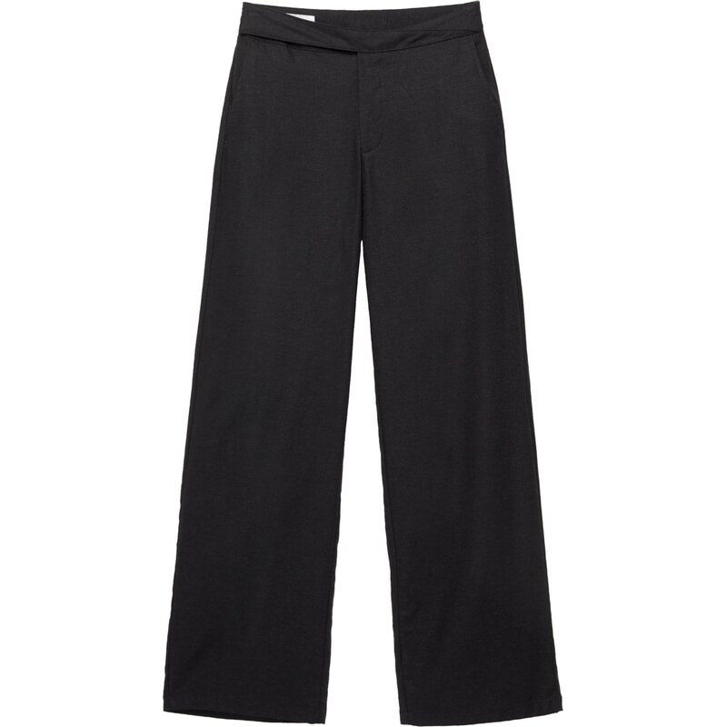 Pull&Bear Nohavice čierna 65880114