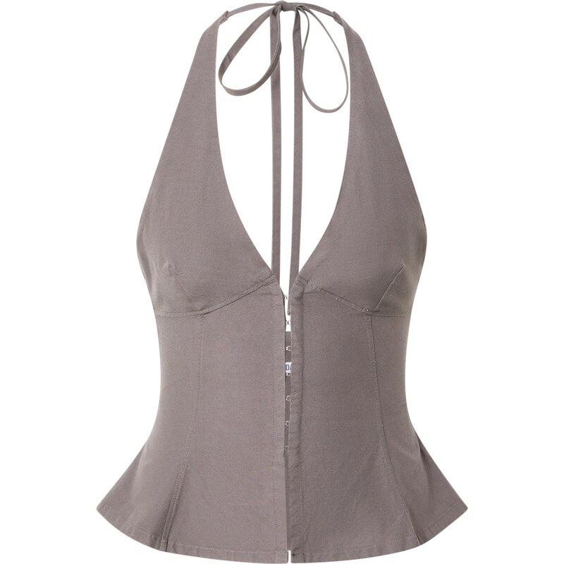 WEEKDAY Top Faline sivá 66008178