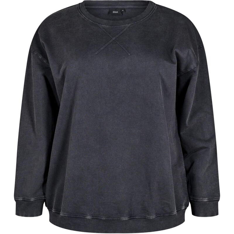 Active by Zizzi Mikina Apenny sivá 67729965