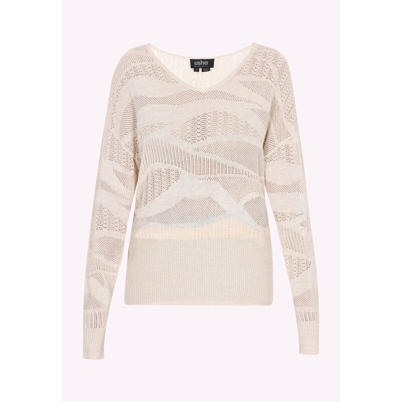 usha BLACK LABEL Sveter nebielená 65876067