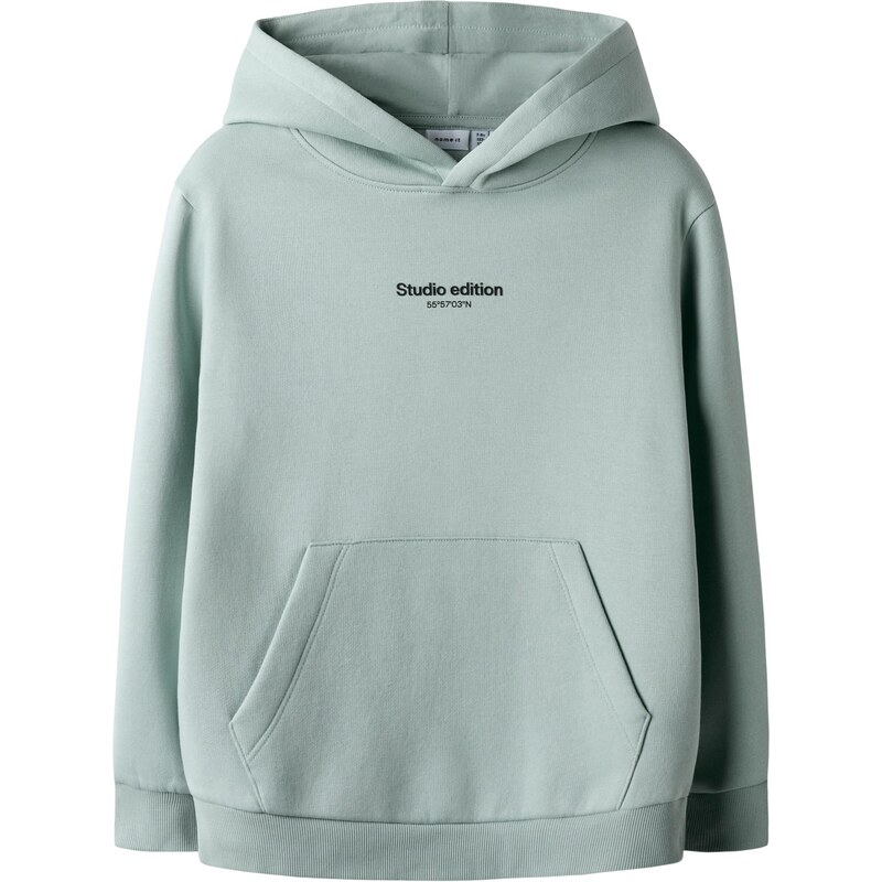 NAME IT Mikina NKMBrody mätová / čierna 63956626