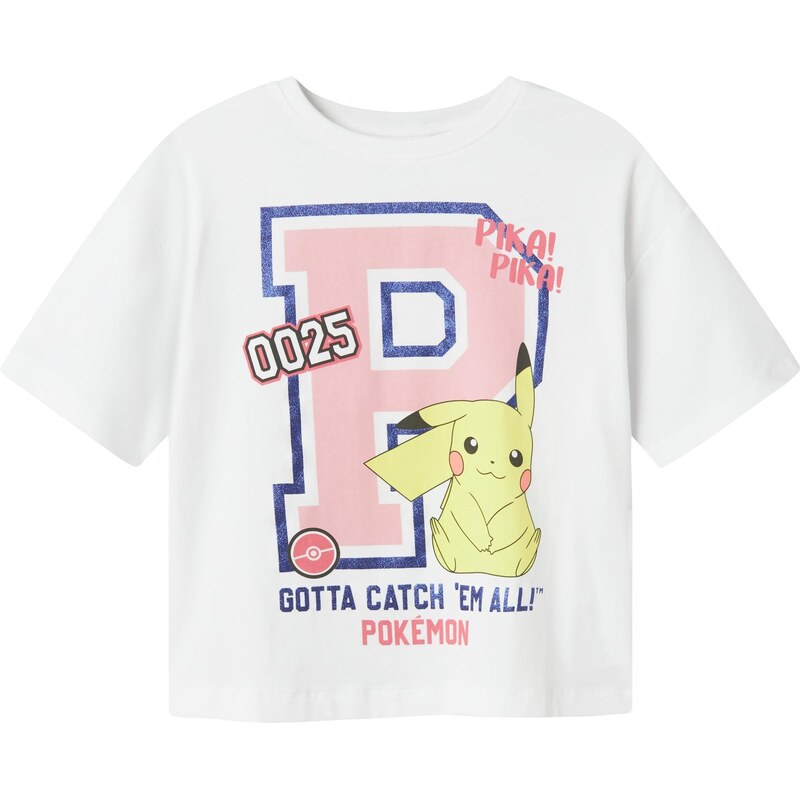 NAME IT Tričko NKFJixa Pokemon modrá / žltá / ružová / biela 63956622