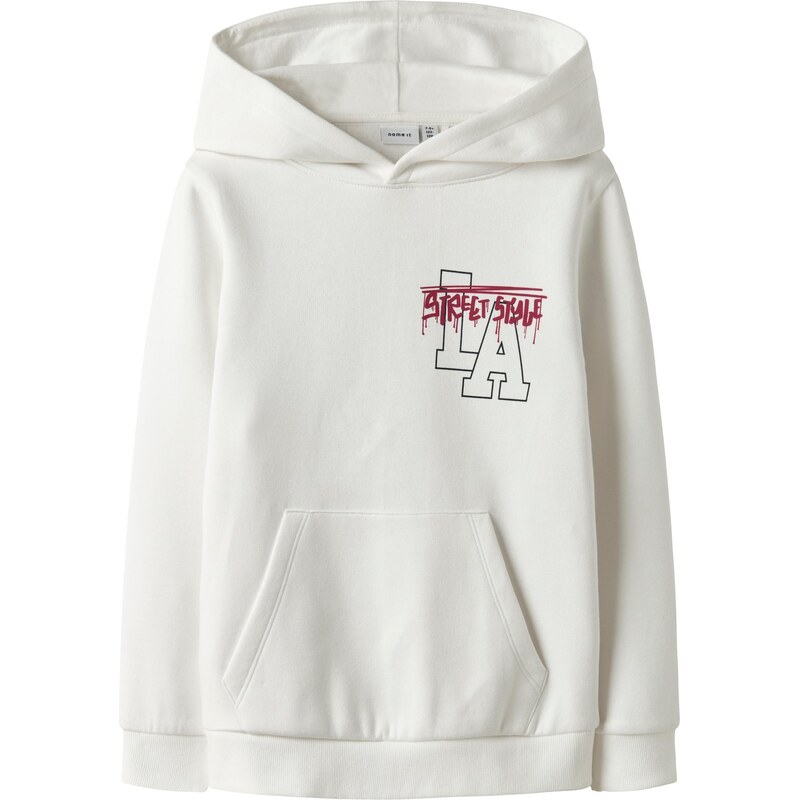 NAME IT Mikina NKMKILIAN červená / čierna / biela 63956623