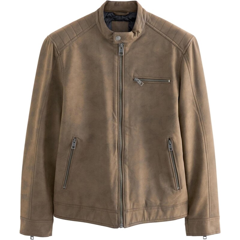 Next Prechodná bunda hnedá 64465255