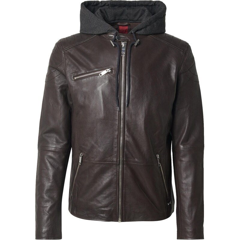 Maze Prechodná bunda tmavohnedá 63956950