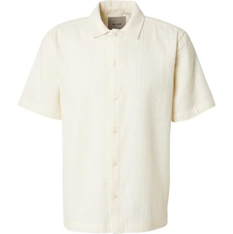 Only & Sons Košeľa ONSSAVIER biela ako vlna 63957120