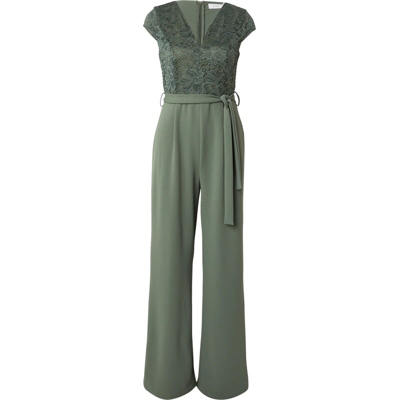 VILA Overal tmavozelená 63957126