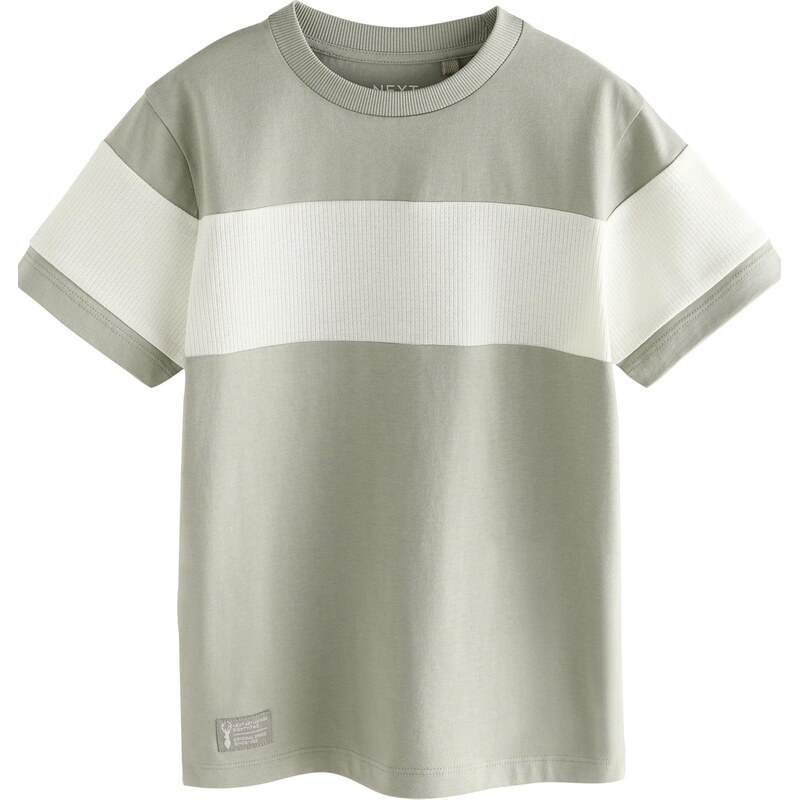 Next Tričko pastelovo zelená / biela 64488205