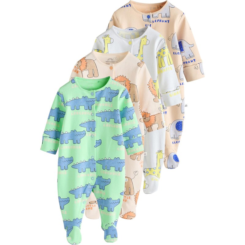 Next Pyžamo béžová / modrá / pastelovo modrá 63956660