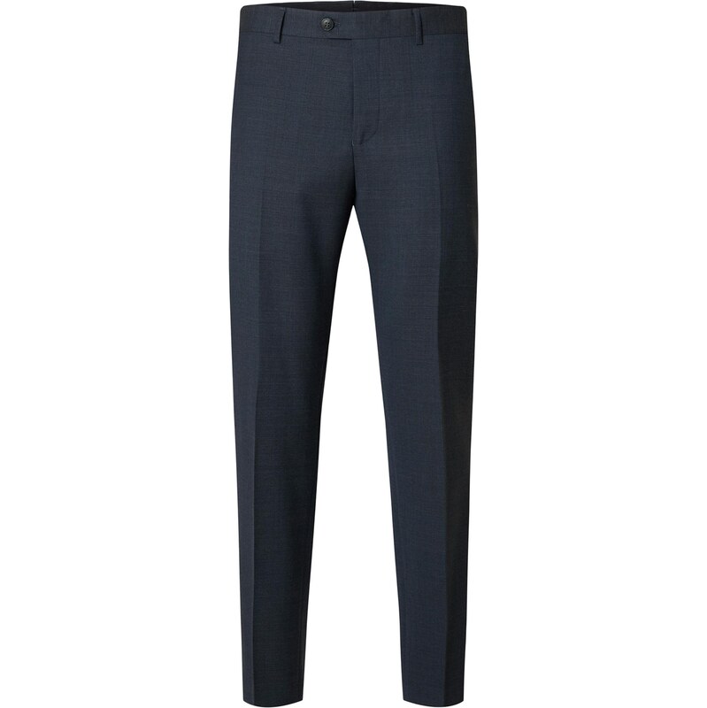 SELECTED Plisované nohavice SLH-Theo námornícka modrá 64163298