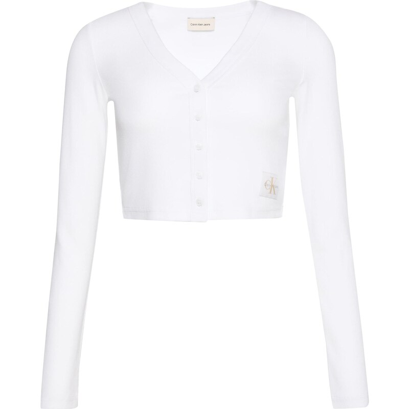 Calvin Klein Jeans Kardigán biela 63957085