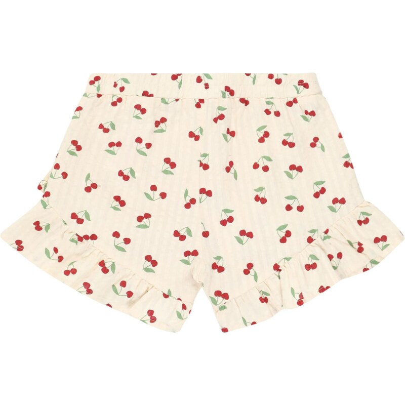 Only Mini Nohavice KMGCERISE piesková / svetlozelená / červená 63957065