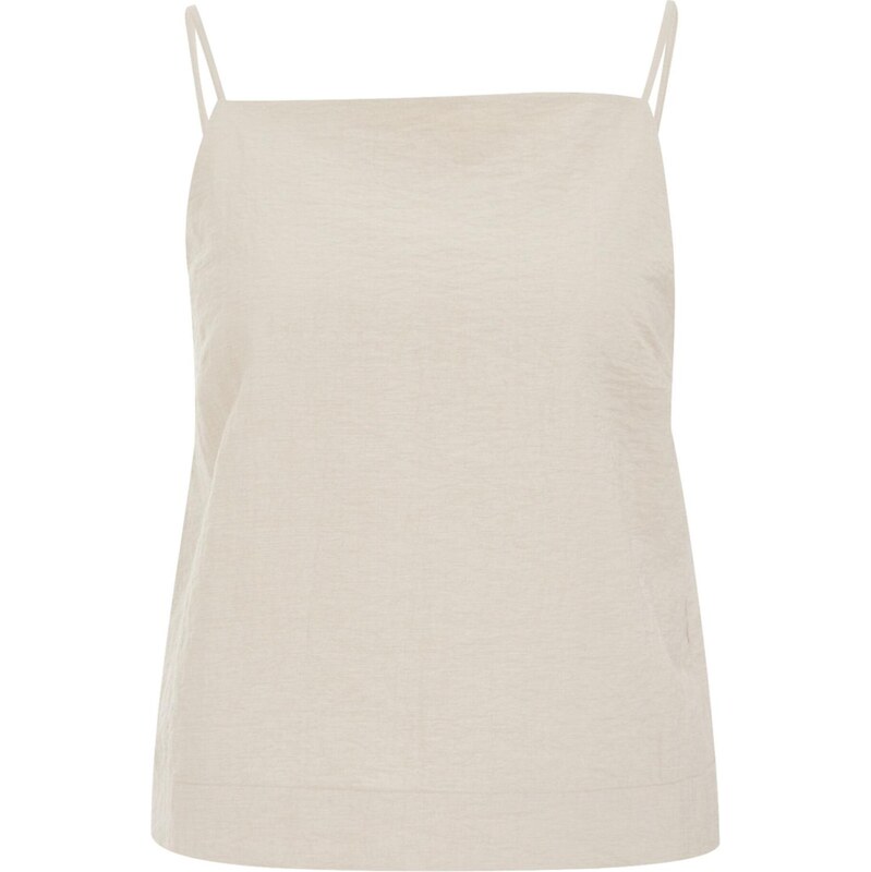 WE Fashion Top svetlobéžová 65880352