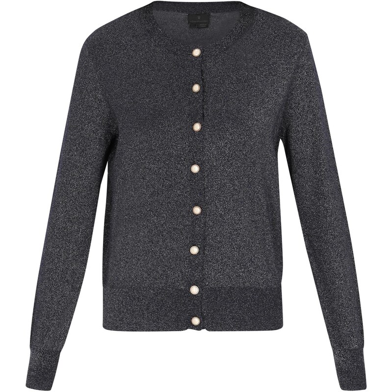 DreiMaster Klassik Kardigán Classic Look námornícka modrá 64087411