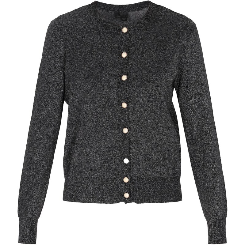 DreiMaster Klassik Kardigán Classic Look čierna 64087412