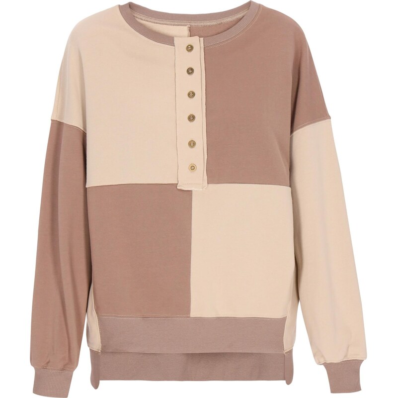 swirly Mikina béžová / krémová 65694020