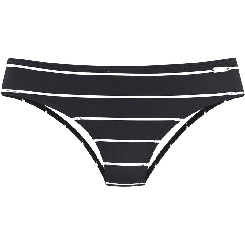 BENCH Bikinové nohavičky čierna / biela 64201340