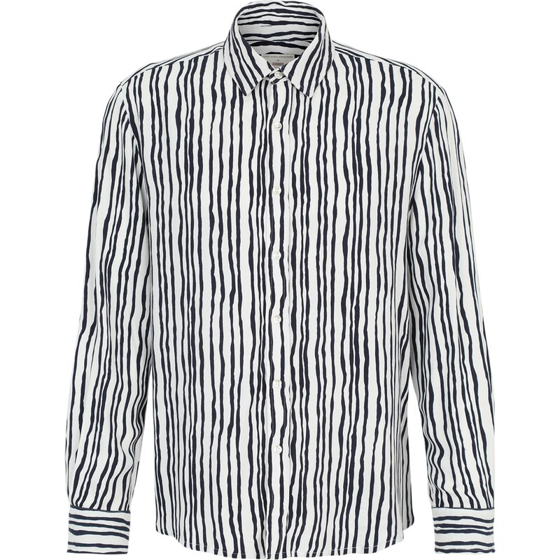 Guido Maria Kretschmer Men Košeľa Emilio námornícka modrá / biela 63956870