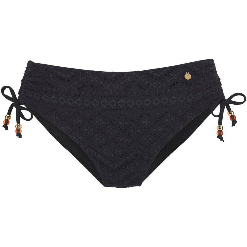 LASCANA Bikinové nohavičky tmavosivá / čierna 63969805