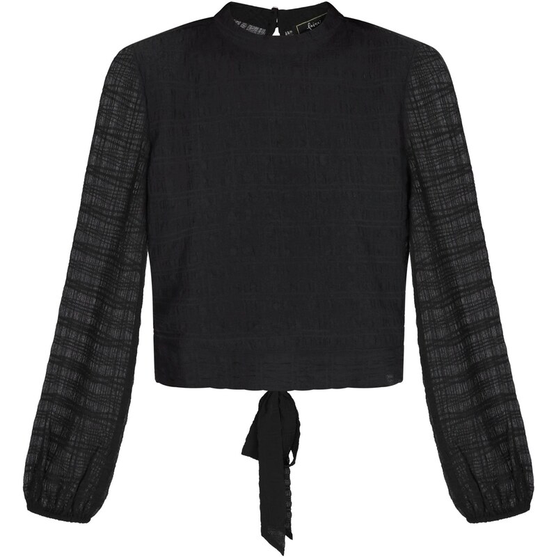 faina Blúzka Fashion Look čierna 65809661