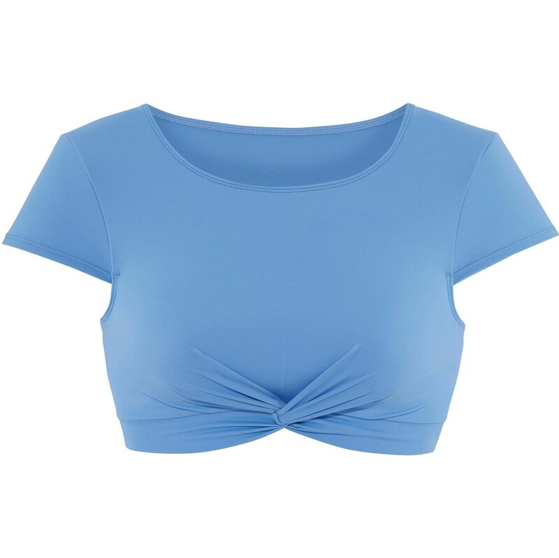 LASCANA ACTIVE Športový bikinový top svetlomodrá / čierna 64563729