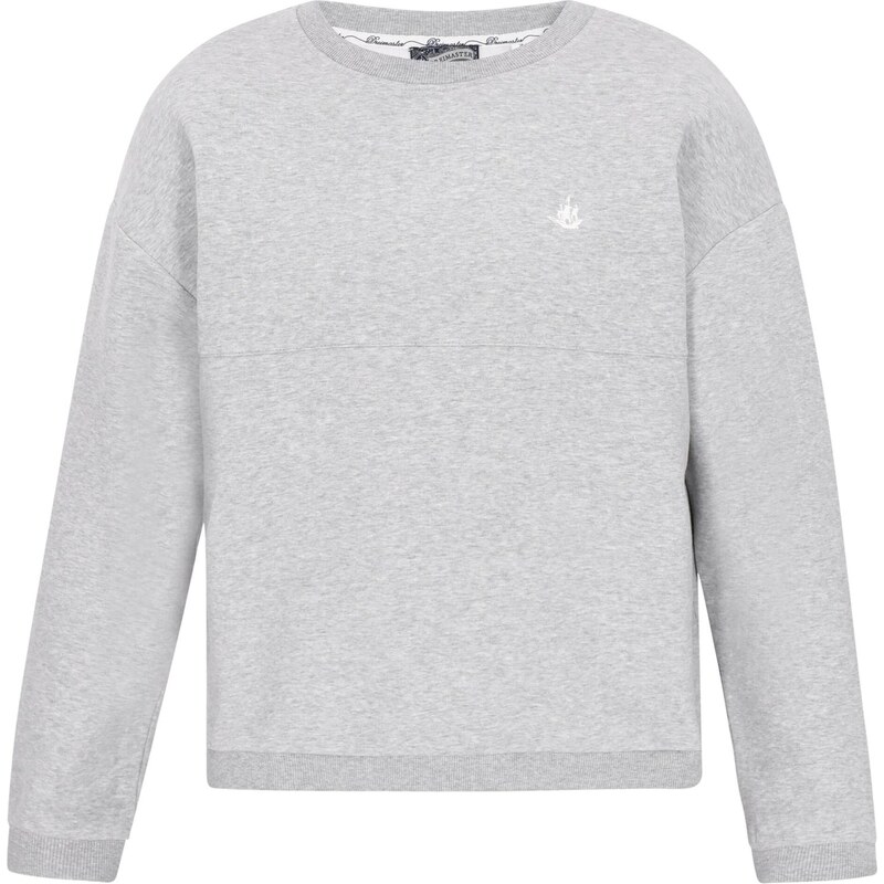 DreiMaster Vintage Mikina sivá melírovaná 65087731