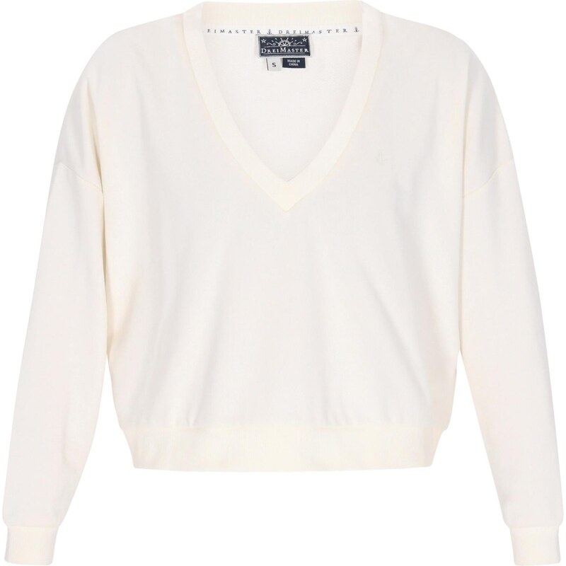 DreiMaster Maritim Mikina Maritim šedobiela 65876255