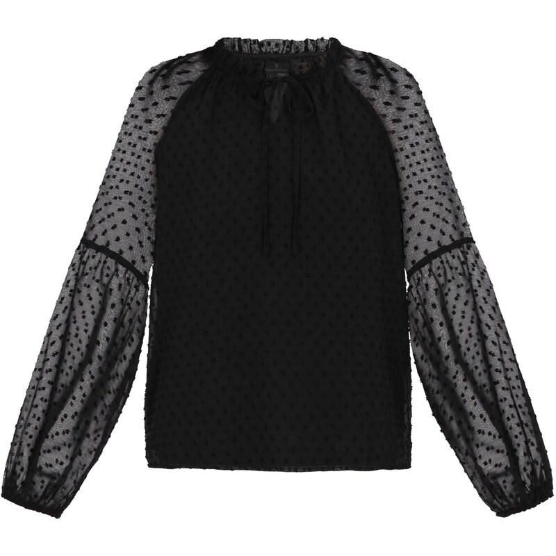 DreiMaster Klassik Blúzka Classic Look čierna 64333332