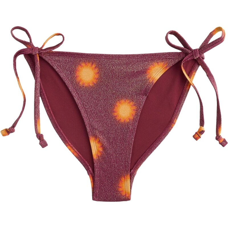 Next Bikinové nohavičky karí / burgundská 65651788
