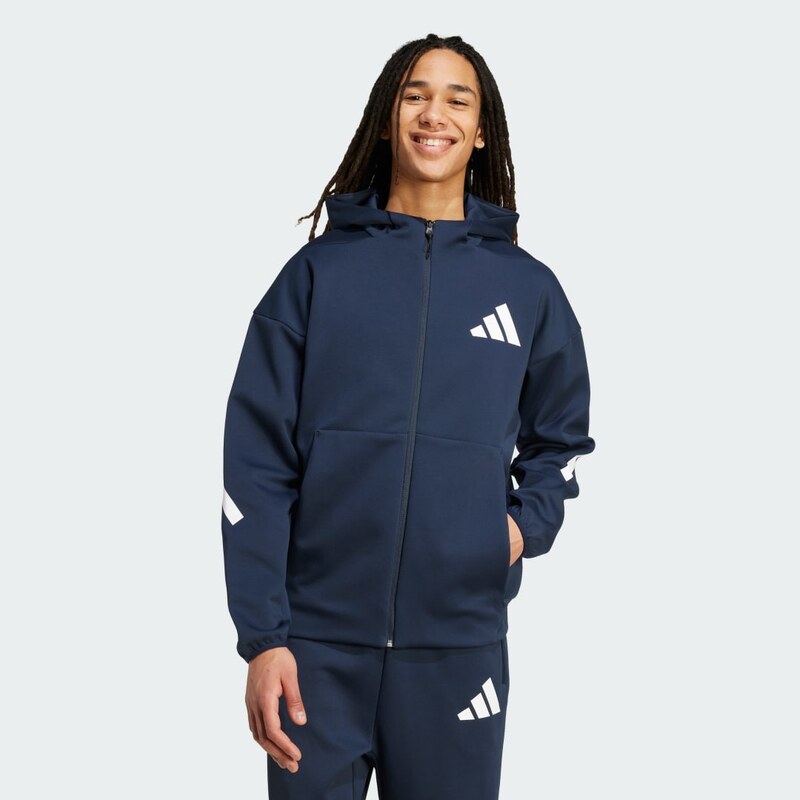 Adidas Tepláková bunda Z.N.E. Full-Zip Hooded 66170392