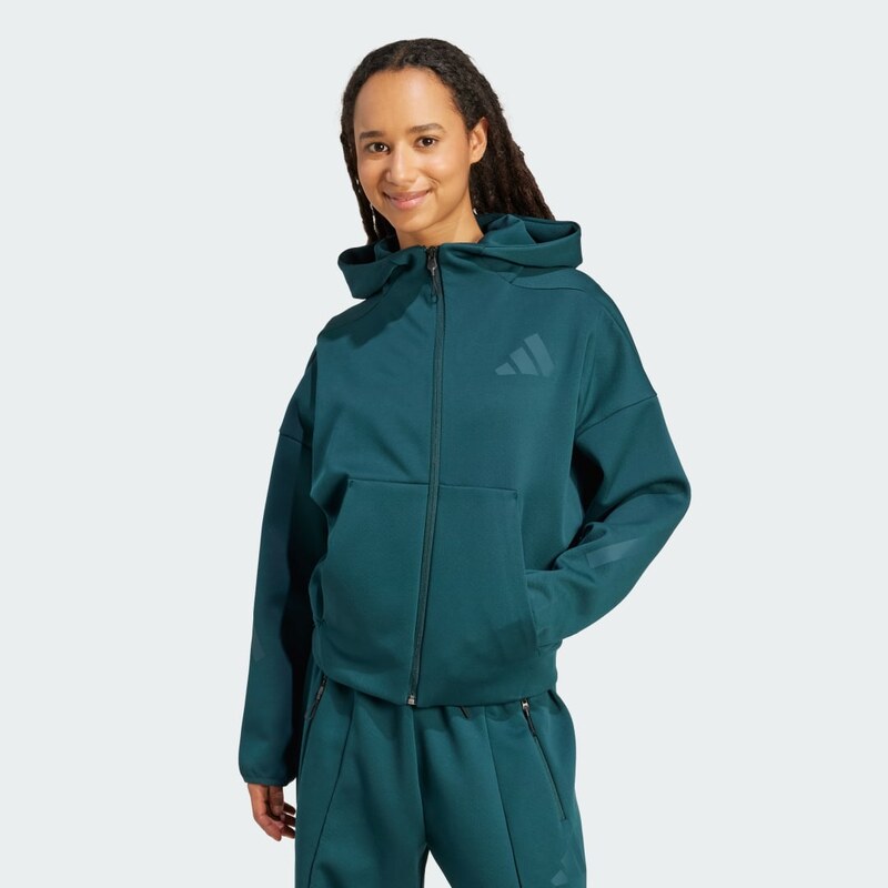 Mikina skapucňou adidas Z.N.E. Full-Zip 63957521