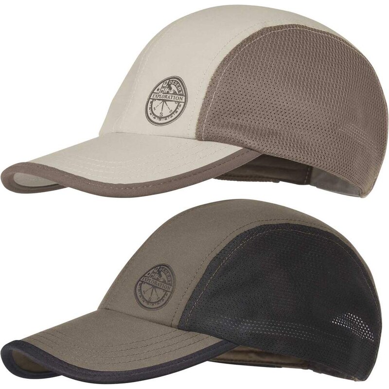 Sada 2 šiltoviek z mikrovlákna Atlas For Men Hnedá 63959214