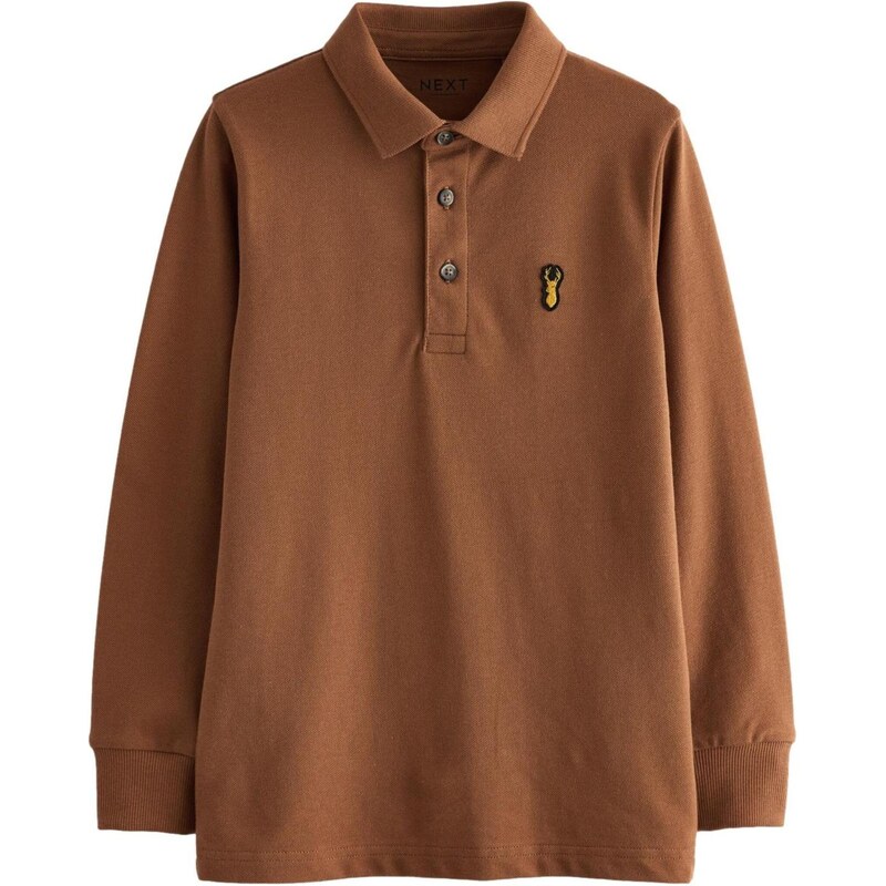 Next Tričko hnedá / žltá / čierna 64487855