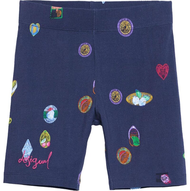 Desigual Legíny námornícka modrá / zelená / fialová / ružová 63973786