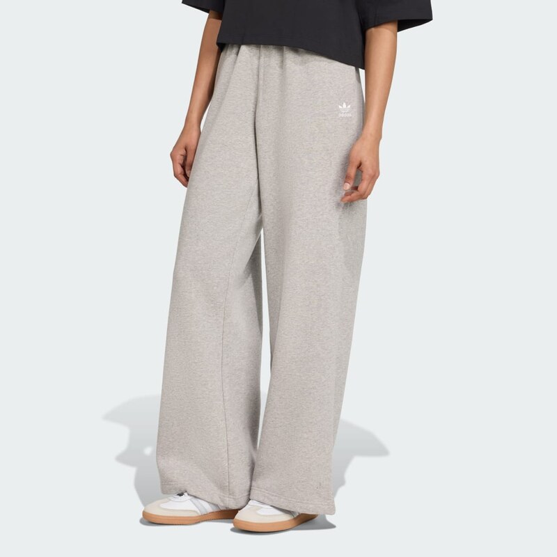Adidas Módne flísové nohavice Essentials Wide Leg 63974036