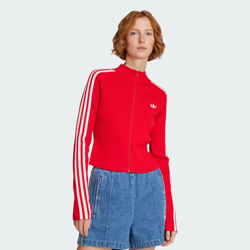 Adidas Teplákový top úzkeho strihu Adicolor 3 pásikmi 63974050