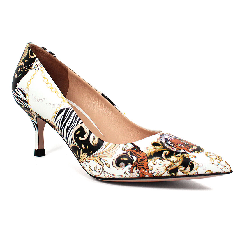 Secretshoes Vzorované kožené lodičky 63978429