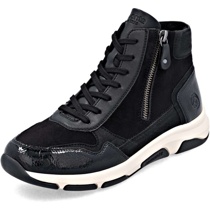 RIEKER Dámska členková obuv REMONTE D1S70-02 čierna W5 63978619