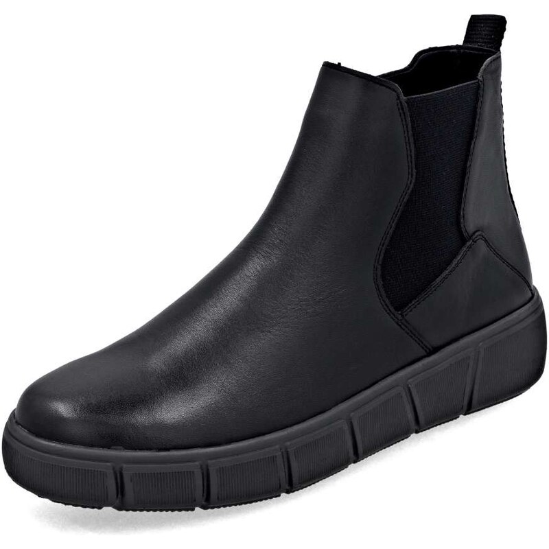 RIEKER Dámska členková obuv REMONTE D1T71-01 čierna W5 63978621