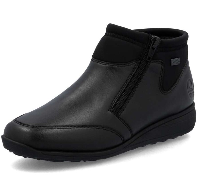 Dámska členková obuv RIEKER 47270-00 čierna W5 63978625