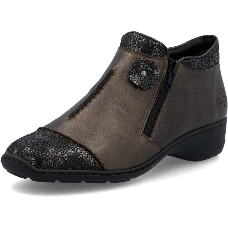 Dámska členková obuv RIEKER 58388-25 hnedá W5 63978628