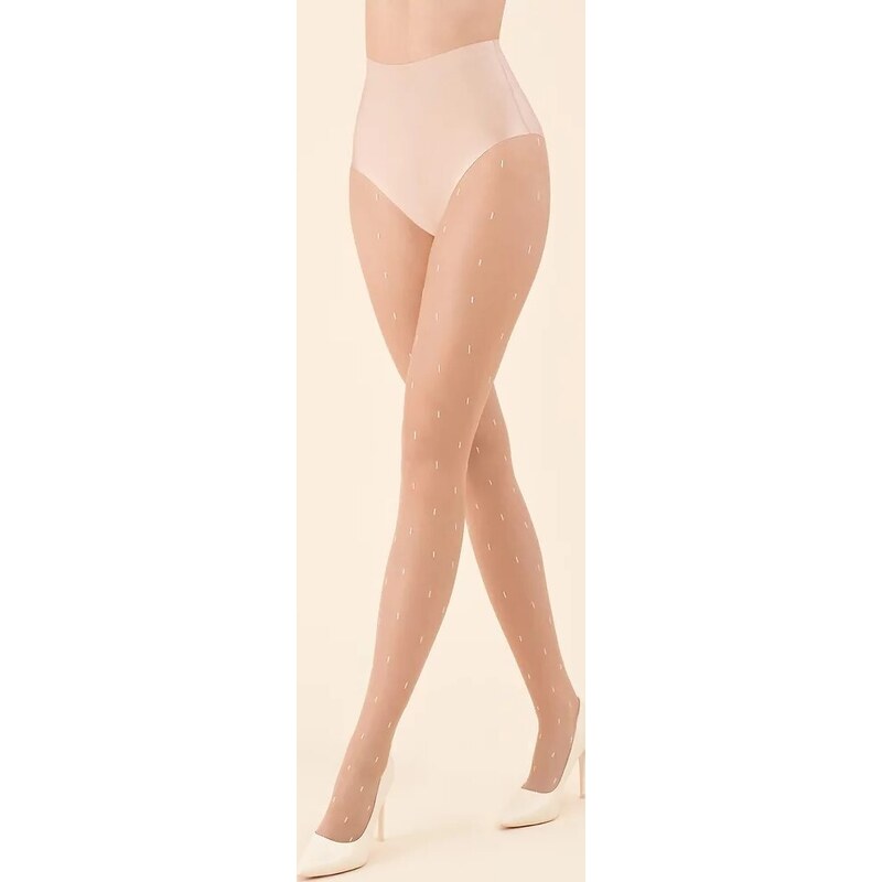 Vzorované silonky Gabriella 413 Navel 20 den 43017009