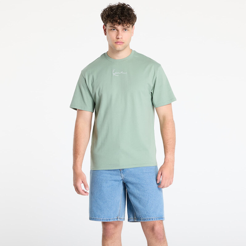 Tričko Karl Kani Small Signature Essential Tee Green S 63981146
