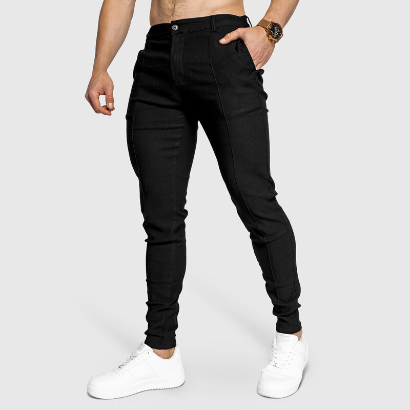 Strečové nohavice Iron Aesthetics Excellence, čierne 63981669